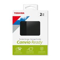 Toshiba Canvio Ready 2TB Externe harde schijf Zwart - thumbnail