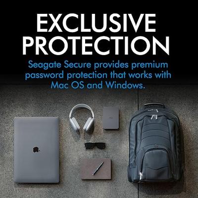 LaCie Mobile Drive Secure externe harde schijf 2000 GB Grijs