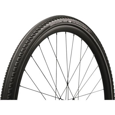 Schwalbe draadband hurricane performance 57-584 +r zwart