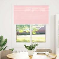 Pliss rolgordijn 110x150cm stofbreedte 109,4cm polyester roze - thumbnail