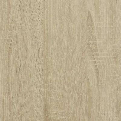 Boekenkast 80,5x35x170,5 cm bewerkt hout sonoma eikenkleurig