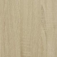 Boekenkast 80,5x35x170,5 cm bewerkt hout sonoma eikenkleurig - thumbnail