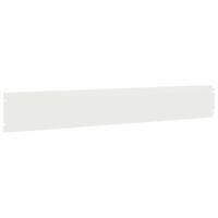 Gazonranden 10 st 15x103 cm koudgewalst staal wit - thumbnail