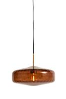Light & Living HanglampPleat goud met bruin Ø 30cm - 2971964 - thumbnail