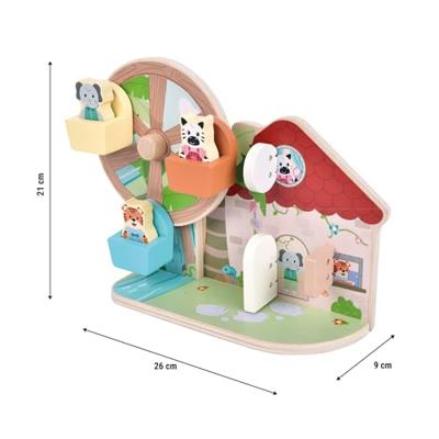 Small Foot - houten reuzenrad fsc jungle friends