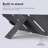 Trust Zuny opvouwbaar zonnepaneel, ideaal voor het opladen van smartphones en tablets, 20 W - thumbnail