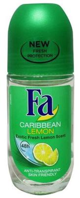 Fa Fa Deo Roll-on - Caribbean Lemon - 50 ml.