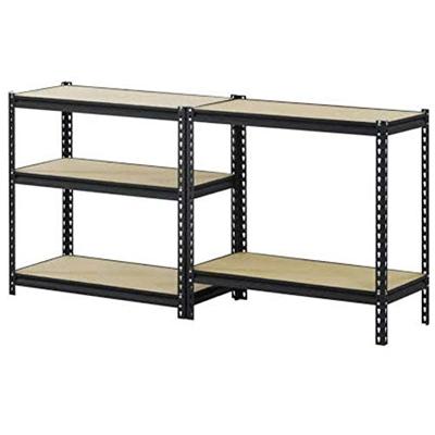 TOOLCRAFT 1530556 Stellingkast (extra stevig) 350 kg Metaal, MDF Antraciet/zwart Hout