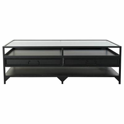 Hoofdtafel DKD Home Decor Metaal Kristal (120 x 60 x 40 cm)