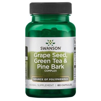 Grapeseed, Green Tea & Pine Bark | Swanson | 60ct