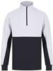 Finden+Hales FH874 Adults 1/4 Zip Tracksuit Top - Navy/White - M