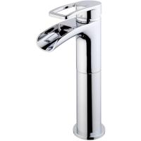 Xellanz Alegra Wastafelkraan Waterval Verhoogd - Chroom - thumbnail