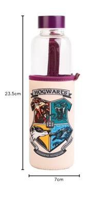 Harry Potter - Glass Drinking Bottle