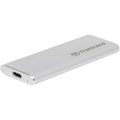 Transcend ESD240C 120 GB Externe SSD harde schijf USB-C Zilver TS120GESD240C Transcend ESD240C 120 GB Externe SSD harde schijf USB-C Zilver TS120GESD240C