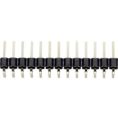 TRU COMPONENTS TC-8559804 Male header (standaard) Aantal rijen: 1 Aantal polen per rij: 13 1 stuk(s)
