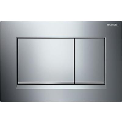 Geberit Sigma 20 (ex Sigma 30) bedieningspaneel chroom/mat chroom voor Sigma reservoirs 8cm (UP720) en 12cm (UP320) Geberit Sigma 20 (ex Sigma 30) bedieningspaneel chroom/mat chroom voor Sigma reservoirs 8cm (UP720) en 12cm (UP320)