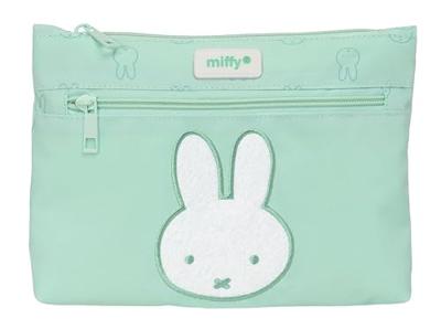 Pennenetui met 2 vakken Miffy Menta Munt 23 x 16 x 3 cm Pennenetui met 2 vakken Miffy Menta Munt 23 x 16 x 3 cm