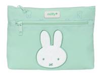 Pennenetui met 2 vakken Miffy Menta Munt 23 x 16 x 3 cm - thumbnail