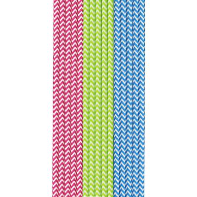Duni Papieren Rietjes 50 Stuks Rood/Groen/Blauw
