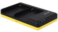 Duo oplader voor 2 camera accu's Sony NP-FM500H - thumbnail