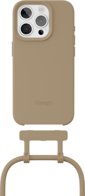 Woodcessories Change hoesje iPhone 15 Pro Max - Taupe Brown Woodcessories Change hoesje iPhone 15 Pro Max - Taupe Brown