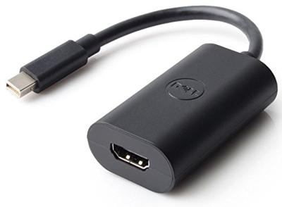 Videoadapter - Mini DisplayPort male naar HDMI female - voor Dell Mobile Projector M900; Inspiron 5559; Latitude 7275; Venue 8; XPS 12 9250