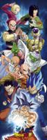 Poster Dragon Ball - Super Door Group 53x158cm - thumbnail