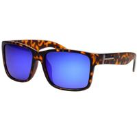 Spectrum polarized zonnebril vierkant tortoise blauw unisex - thumbnail