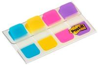 Post-it index Strong, ft 15,8 x 38,1 mm, blister met 4 kleuren, 10 tabs per kleur - thumbnail