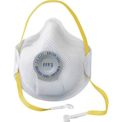 Moldex Smart 250501 Fijnstofmasker met ventiel FFP3 D 10 stuk(s) EN 149:2001, EN 149:2009 DIN 149:2001, DIN 149:2009