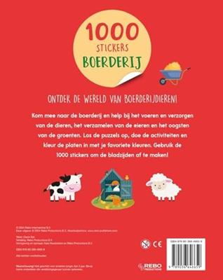 Boerderij 1000 stickers