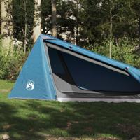 Tunneltent 1-persoons waterdicht blauw - thumbnail