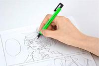 Tombow • precision eraser mono zero, refillable, round tip 2,3 mm diameter, neon pink - thumbnail