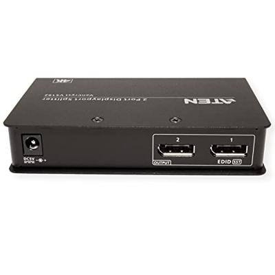 ATEN 2-Poorts DisplayPort Splitter Zwart ATEN 2-Poorts DisplayPort Splitter Zwart