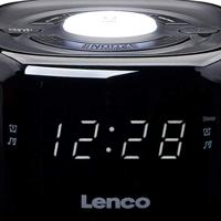 Lenco CR-12 Wekkerradio Zwart - thumbnail