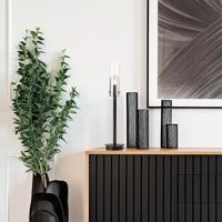 Brilliant TafellampjeGlasini zwart met smoke glas - 99207/06 - thumbnail