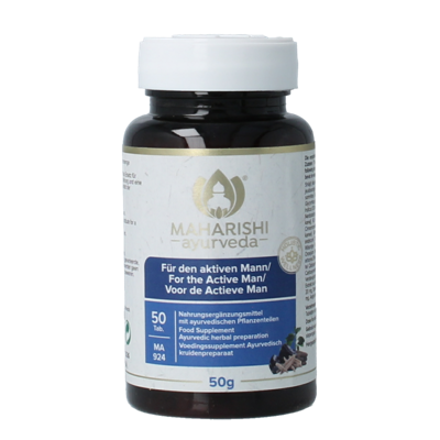 Maharishi Ayurv Actieve man 50 Tabletten