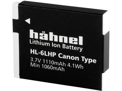 Hähnel Fototechnik HL-6LHP Camera-accu Vervangt originele accu NB-6L, NB-6LH 3.7 V 1110 mAh Hähnel Fototechnik HL-6LHP Camera-accu Vervangt originele accu NB-6L, NB-6LH 3.7 V 1110 mAh