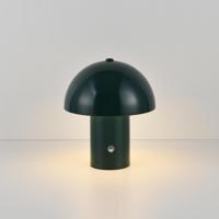 LED Tafellamp Civaro verde - 2W - Groen - Mushroomlamp - Paddenstoel - IP20 voor binnen - Oplaadbaar - Met 1m USB-C - Met geïntegreerde dimmer - thumbnail