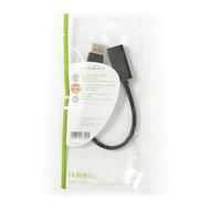 DisplayPort - HDMI-kabel | DisplayPort male - HDMI-uitgang | 0,2 m | Zwart - thumbnail
