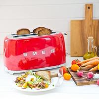Smeg TSF02RDEU Broodrooster Rood - thumbnail