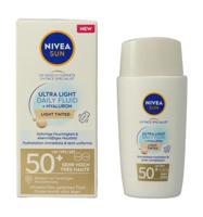 Nivea Sun Ultra Light Daily Fluide Light Tinted Spf 50+ - thumbnail