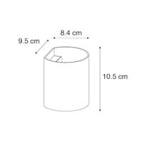 QAZQA Moderne wandlamp zwart met messing - Sabbio - thumbnail