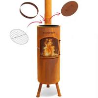 Bonfeu BonGiano LP tuinhaard - Corten - thumbnail