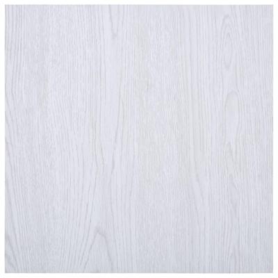 Vloerplanken zelfklevend 5,11 m PVC wit Vloerplanken zelfklevend 5,11 m PVC wit