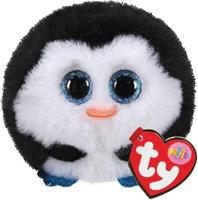 TY Puffies Pinguïn Knuffel Waddles 8 cm - thumbnail