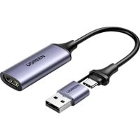 UGREEN 40189 Video Capture System USB Plug & Play - thumbnail