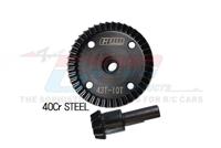 GPM - Hardened CrSteel Diff Bevel Gear 43T & Pinion Gear 10T (t.v.v. AR310497) - thumbnail