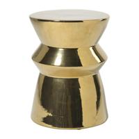 Bijzettafel gold - goudkleurig - ø33x44 cm - thumbnail