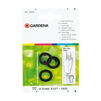 Gardena Rubberringenset voor Kraanaansluitingen & Twin-Taps - Waterdichte Verbinding - thumbnail